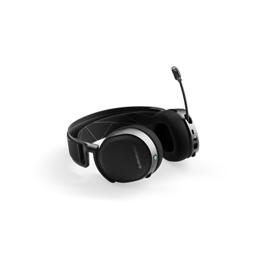 SteelSeries Arctis 7+ fekete vezeték nélküli gamer headset