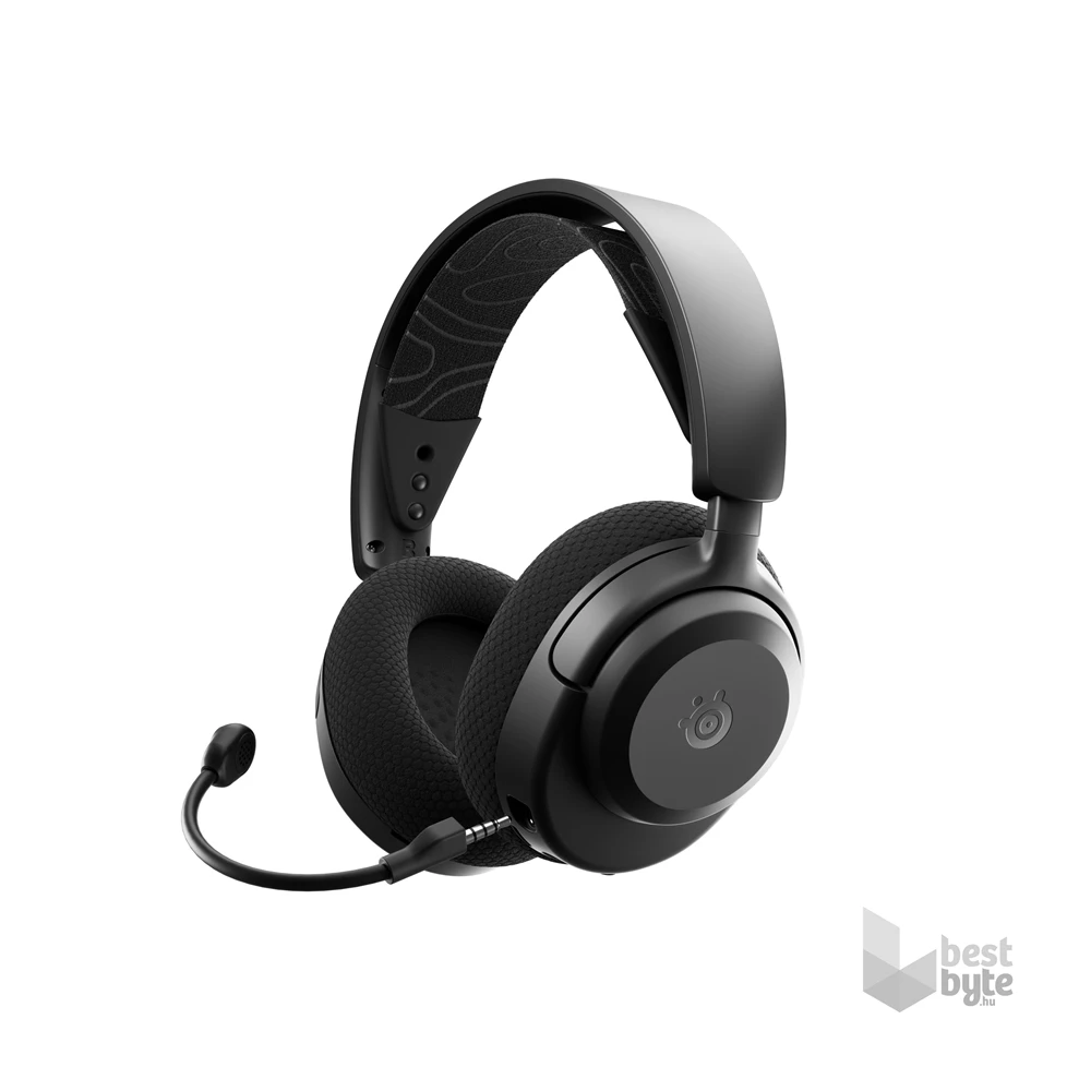 SteelSeries Arctis Nova 3P vezeték nélküli fekete gamer headset