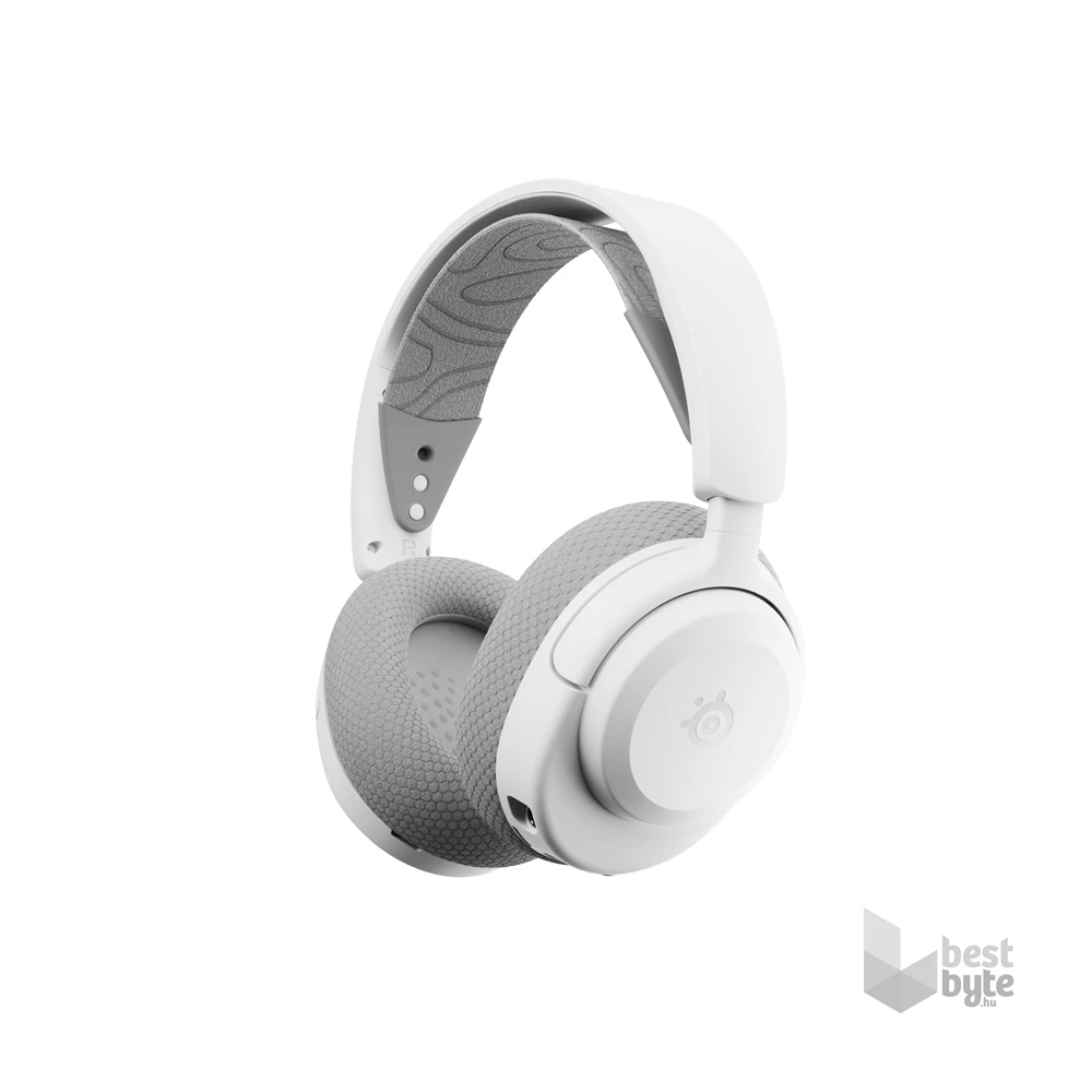 SteelSeries Arctis Nova 3X vezeték nélküli fehér gamer headset