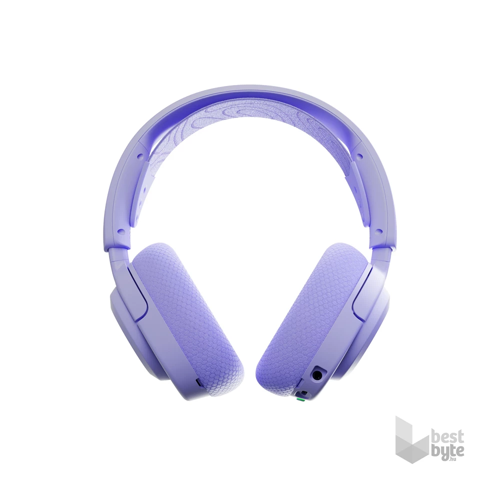 SteelSeries Arctis Nova 3X vezeték nélküli lila gamer headset