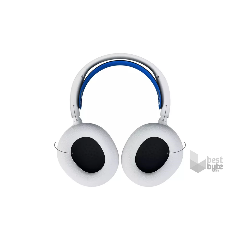 SteelSeries Arctis Nova 7P vezeték nélküli fehér gamer headset