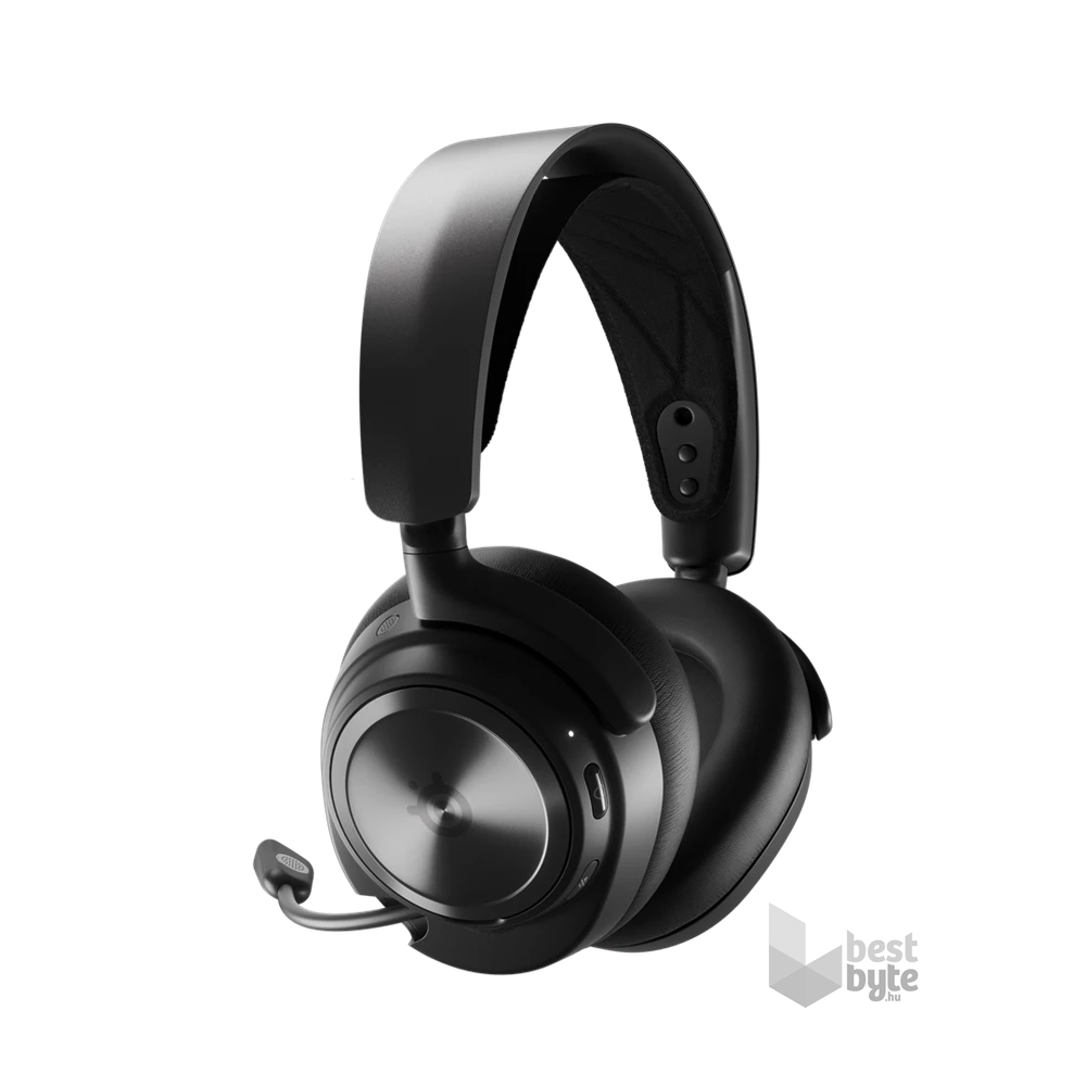 SteelSeries Arctis Nova Pro Wireless X fekete gamer headset