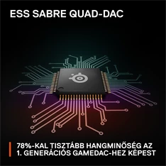 SteelSeries Arctis Nova Pro X fekete gamer headset