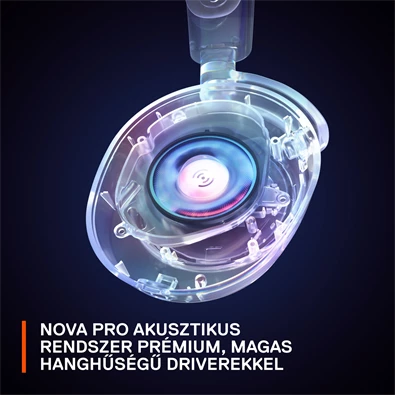 SteelSeries Arctis Nova Pro X fekete gamer headset