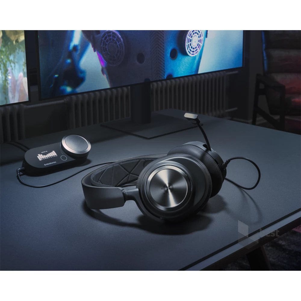 SteelSeries Arctis Nova Pro fekete gamer headset