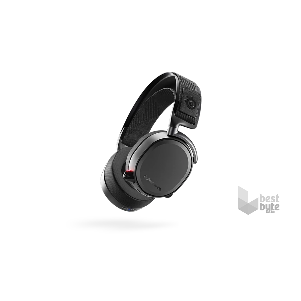 SteelSeries Arctis Pro Wireless fekete gamer headset
