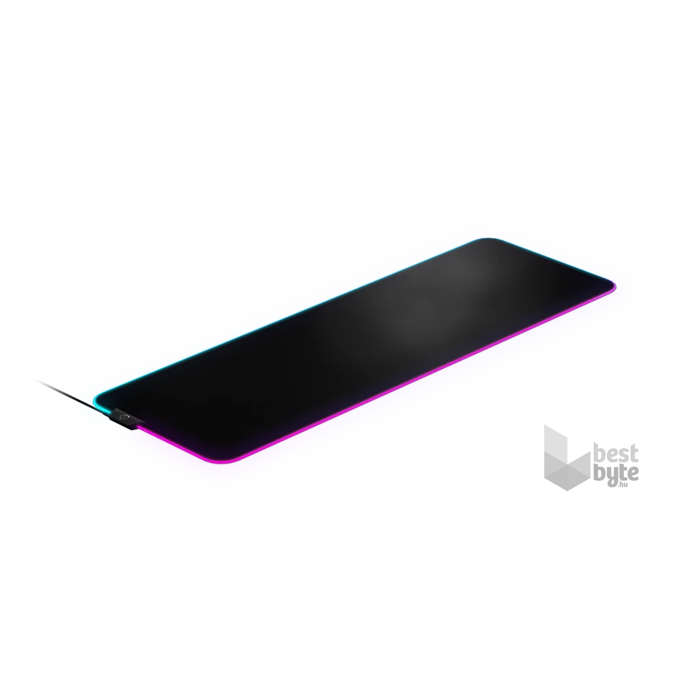 SteelSeries QCK Prism Cloth XL világító gamer egérpad