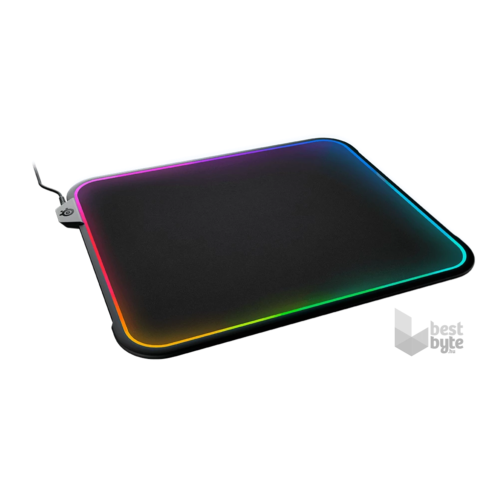 SteelSeries QCK Prism RGB Cloth Medium világító gamer egérpad