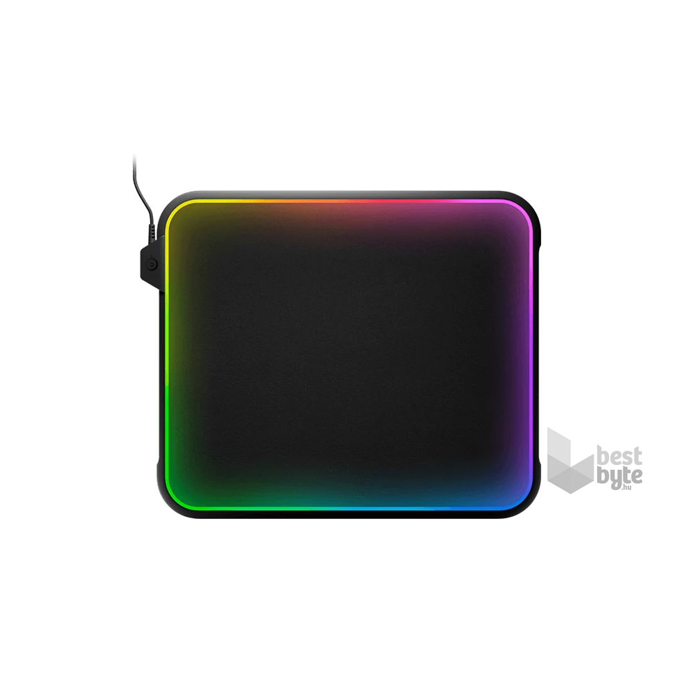 SteelSeries QCK Prism RGB Cloth Medium világító gamer egérpad
