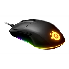 SteelSeries Rival 3 fekete optikai gamer egér