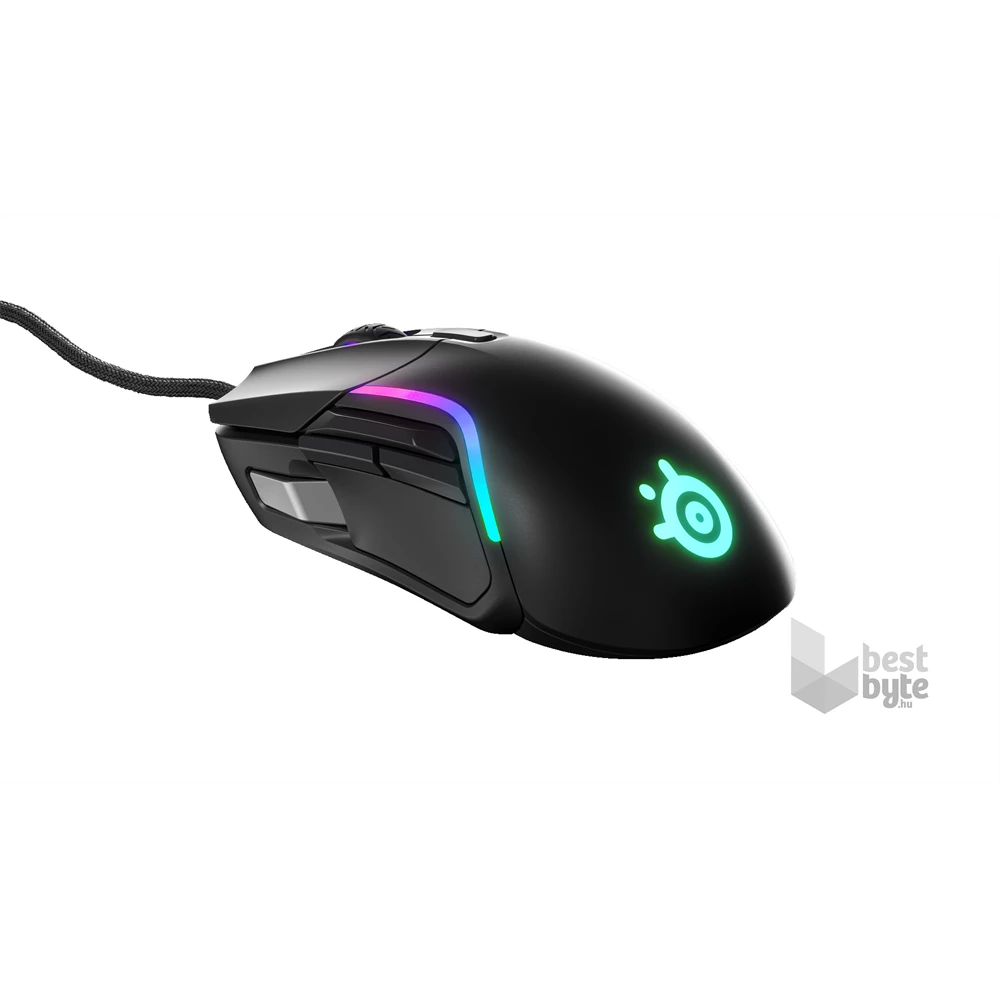 SteelSeries Rival 5 fekete optikai gamer egér