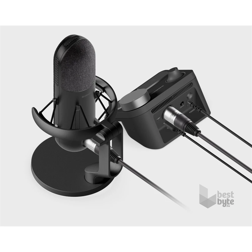 Steelseries Alias Pro fekete mikrofon