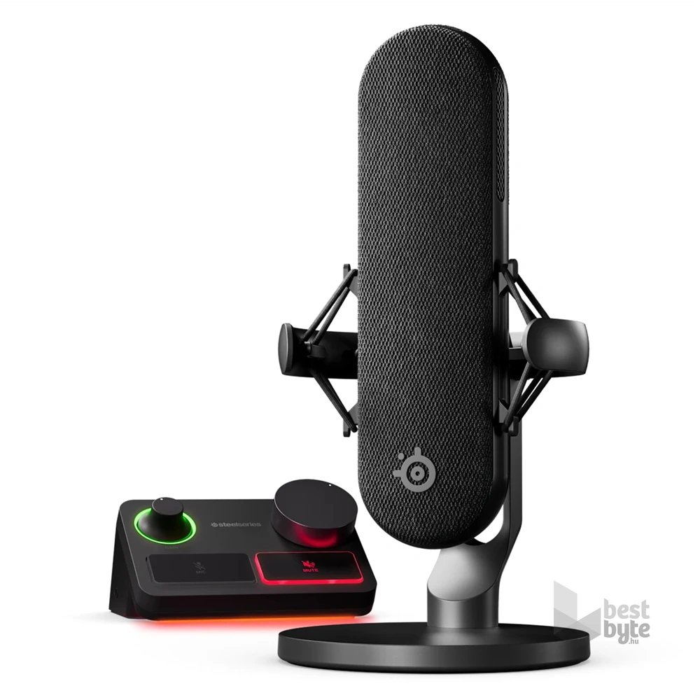 Steelseries Alias Pro fekete mikrofon