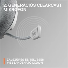Steelseries Arctis Nova 1P fehér gamer headset