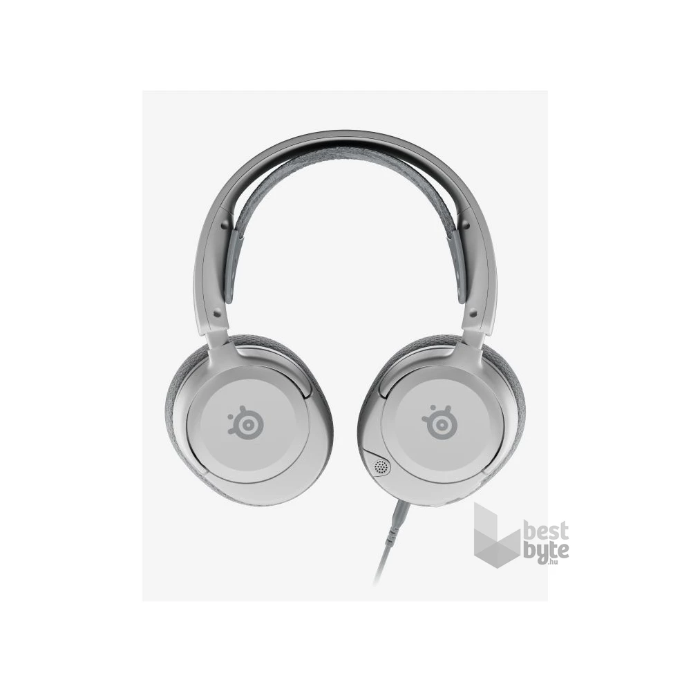 Steelseries Arctis Nova 1P fehér gamer headset