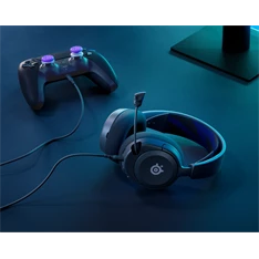 Steelseries Arctis Nova 1P fekete gamer headset