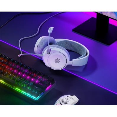 Steelseries Arctis Nova 1 fehér gamer headset