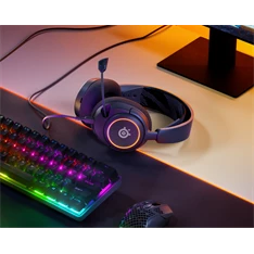 Steelseries Arctis Nova 3 fekete gamer headset