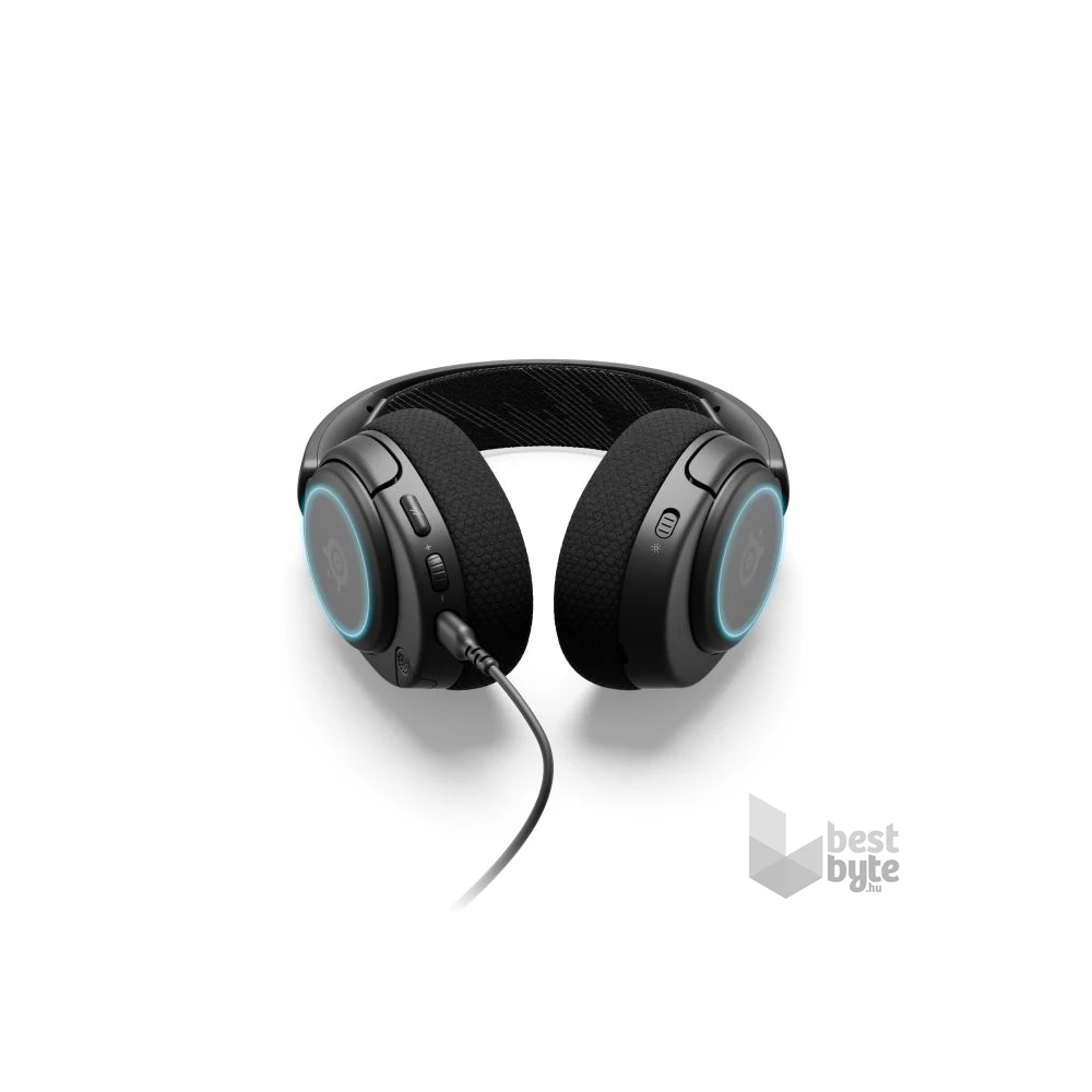 Steelseries Arctis Nova 3 fekete gamer headset