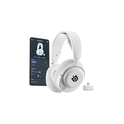 Steelseries Arctis Nova 5P Wireless Bluetooth Gaming fehér headset