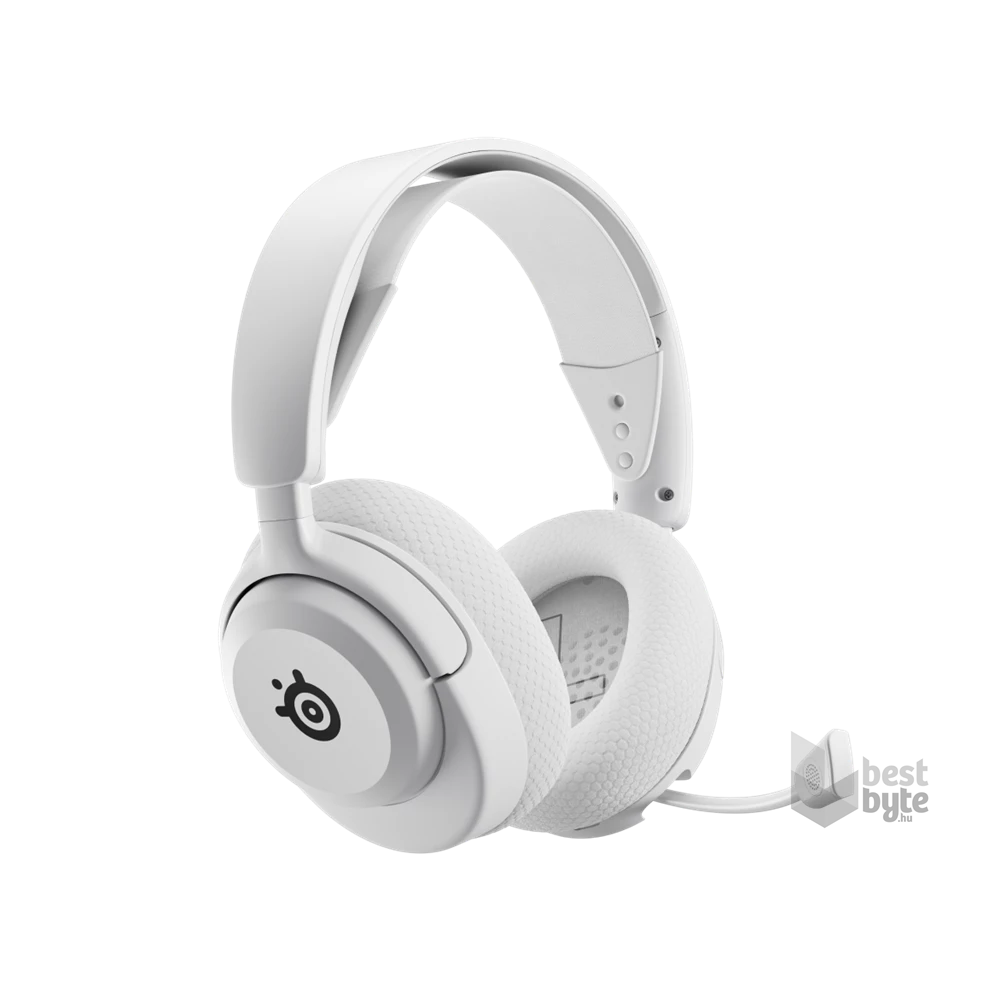 Steelseries Arctis Nova 5P Wireless Bluetooth Gaming fehér headset