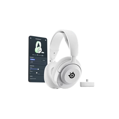 Steelseries Arctis Nova 5X Wireless Bluetooth Gaming fehér headset
