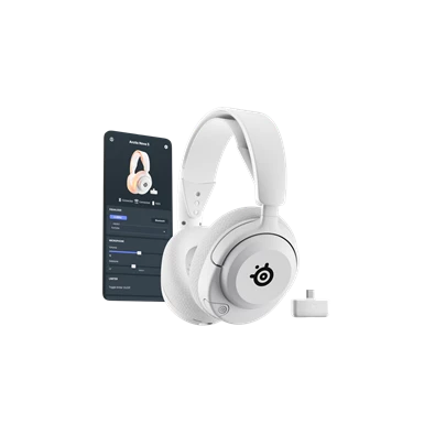 Steelseries Arctis Nova 5 Wireless Bluetooth Gaming fehér headset