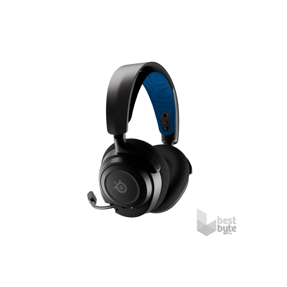 Steelseries Arctis Nova 7P vezeték nélküli kék-fekete gamer headset