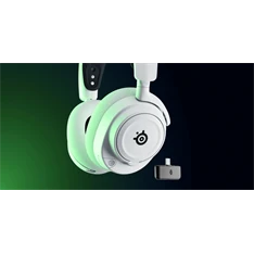 Steelseries Arctis Nova 7X vezeték nélküli fehér gamer fejhallgató