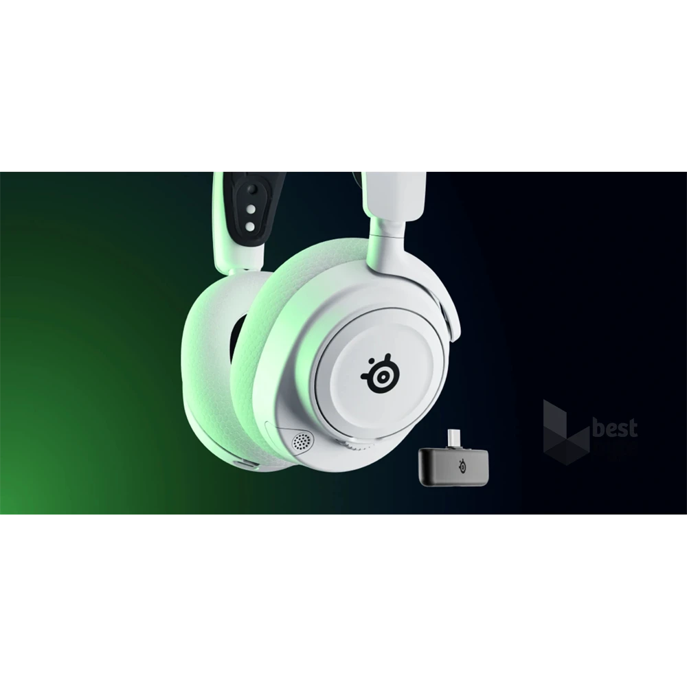 Steelseries Arctis Nova 7X vezeték nélküli fehér gamer fejhallgató