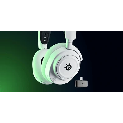 Steelseries Arctis Nova 7X vezeték nélküli fehér gamer fejhallgató