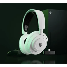 Steelseries Arctis Nova 7X vezeték nélküli fehér gamer fejhallgató