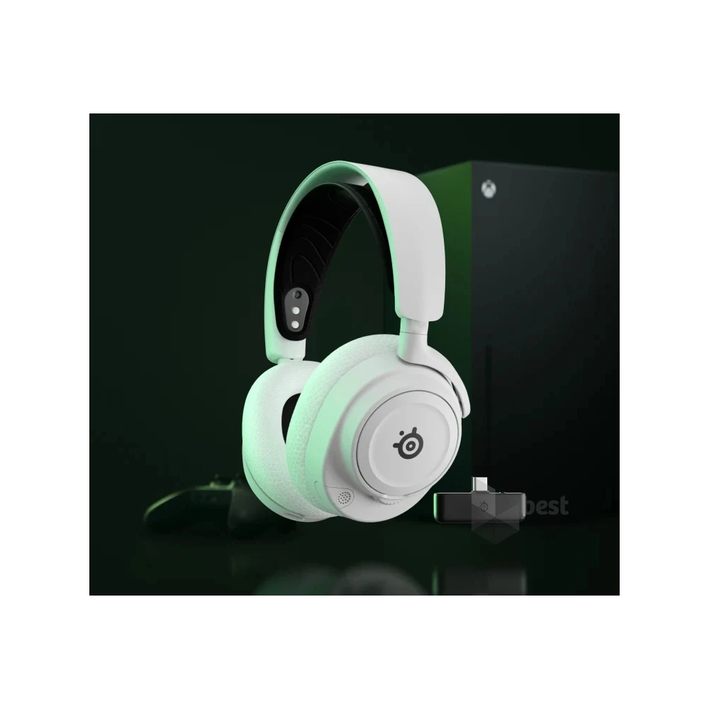 Steelseries Arctis Nova 7X vezeték nélküli fehér gamer fejhallgató