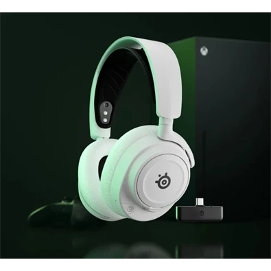 Steelseries Arctis Nova 7X vezeték nélküli fehér gamer fejhallgató