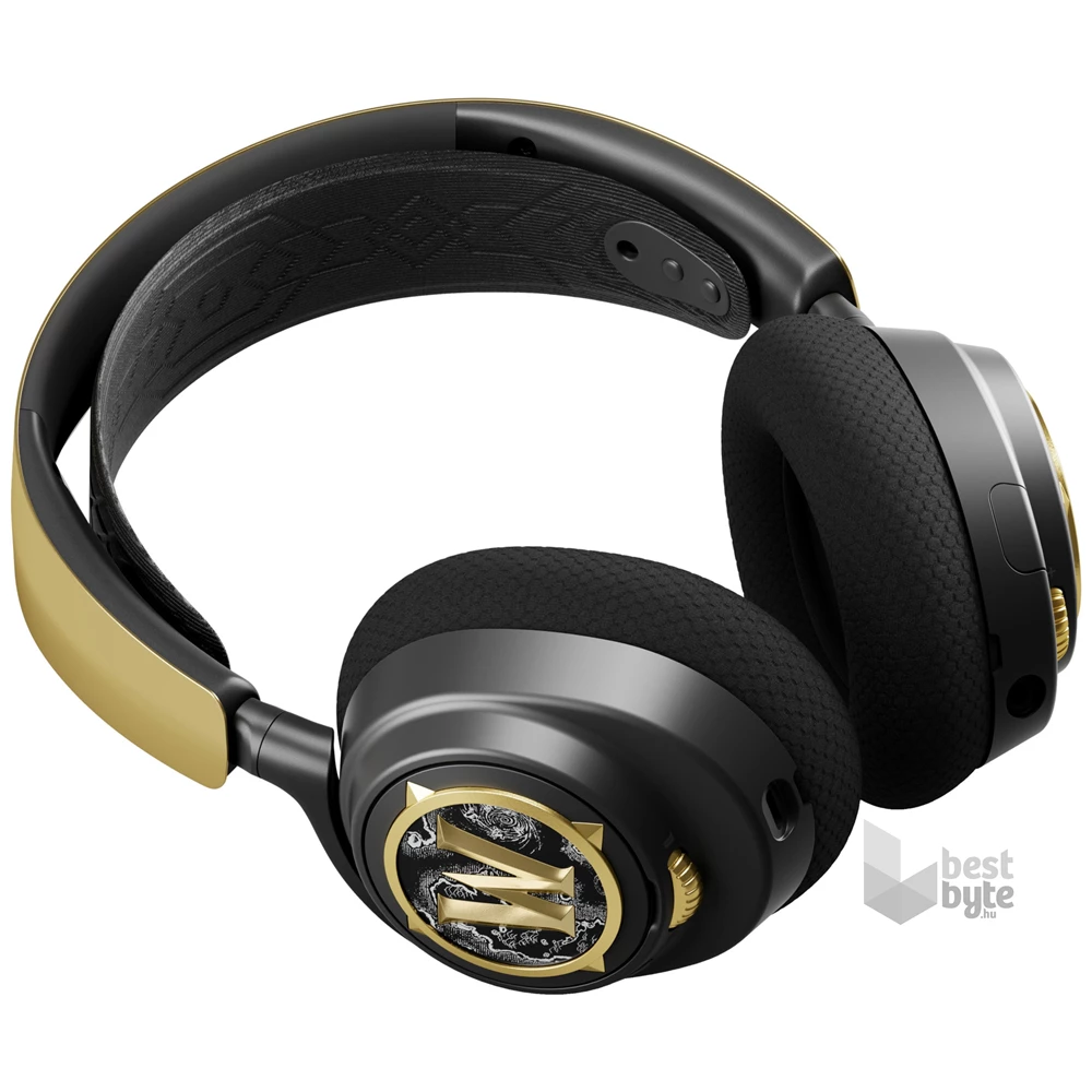 Steelseries Arctis Nova 7 WOW Edition vezeték nélküli fekete gamer headset