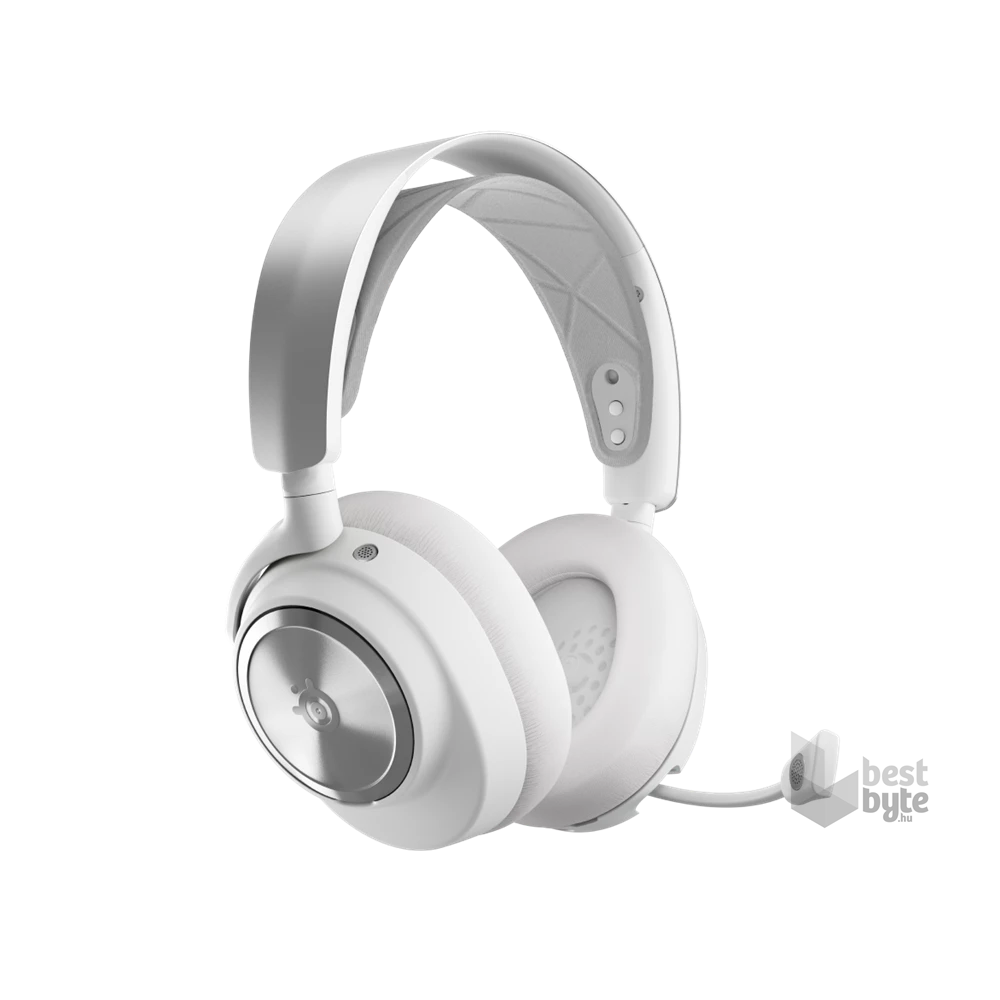 Steelseries Arctis Nova Pro Wireless Bluetooth Gaming fehér headset