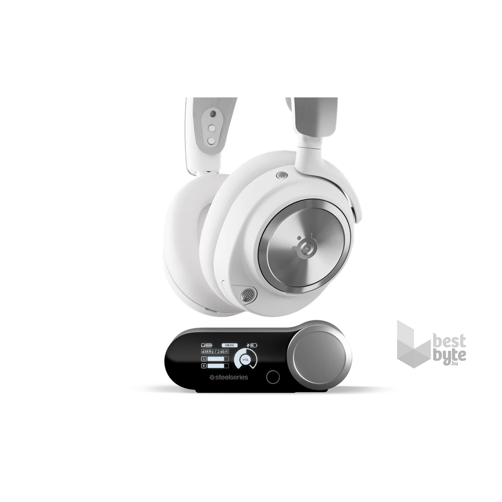 Steelseries Arctis Nova Pro Wireless Bluetooth Gaming fehér headset (XBOX)