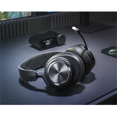 Steelseries Arctis Nova Pro vezeték nélküli fekete gamer headset