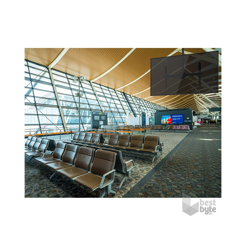 Stell SHO 3900 Single 40"-70" VESA 600x400 dönthető, forgatható mennyezeti TV tartó