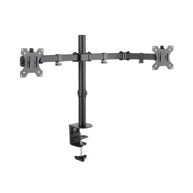 Stell SOS 1120 13"-32" kétkaros asztali monitor tartó konzol