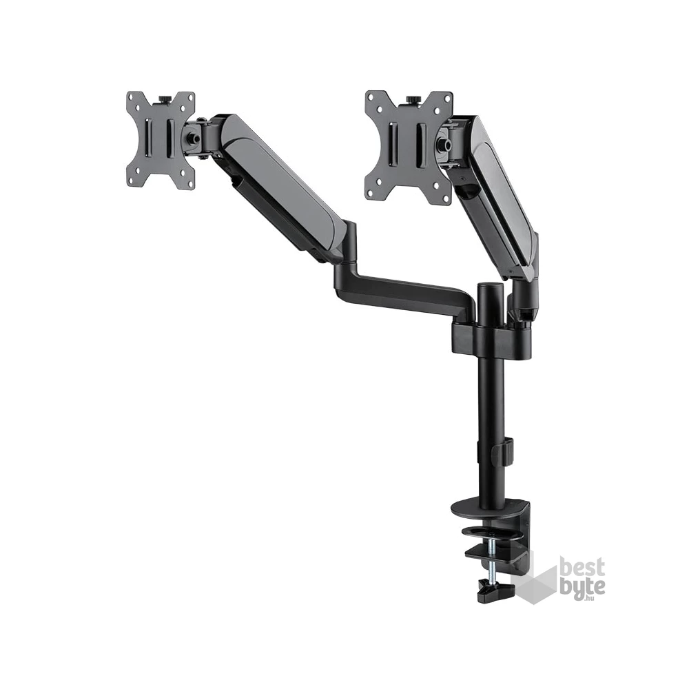 Stell SOS 2122 17"-32" kétkaros asztali monitor tartó konzol