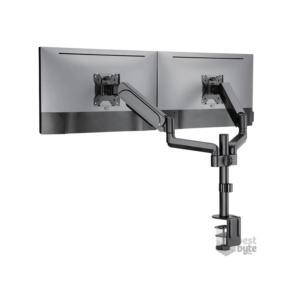 Stell SOS 2122 17"-32" kétkaros asztali monitor tartó konzol