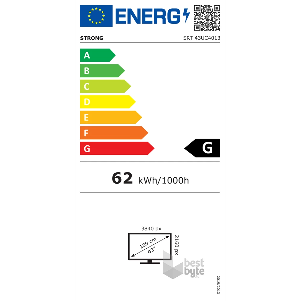 Strong 43" SRT43UC4013 4K UHD LED TV