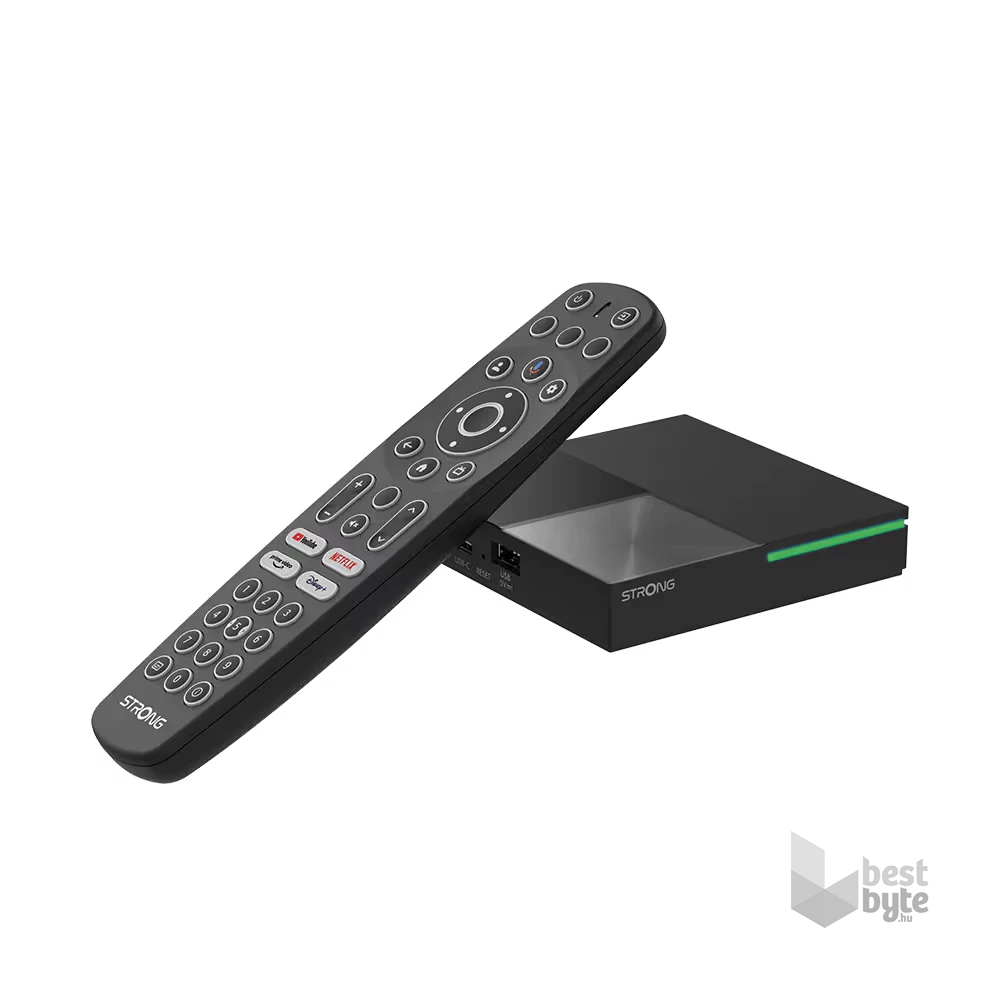 Strong LEAP-S3 Pro Google TV BOX set-top box / TV okosító / médialejátszó