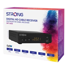 Strong SRT3030 HD DVB-C digitális kábel TV beltéri egység