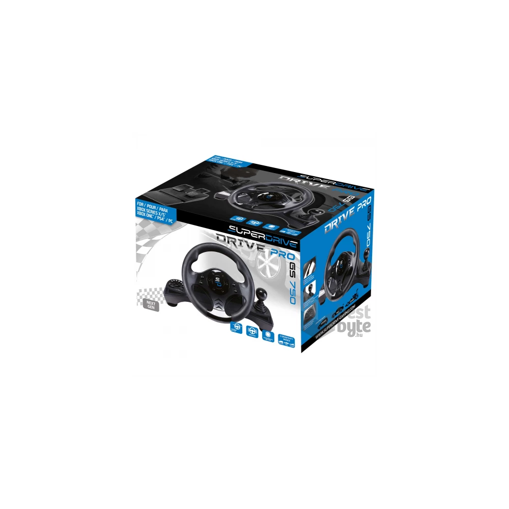 Subsonic SA5156-NG GS 750 Superdrive Pro Multi Xbox Series/PS4/Xbox One/PC kormány