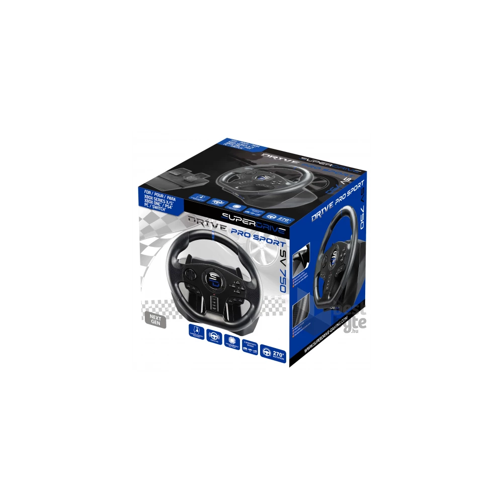 Subsonic SA5595-NG SV 750 Superdrive Pro Multi Series/One/PS4/PC/Nintendo Switch sport kormány