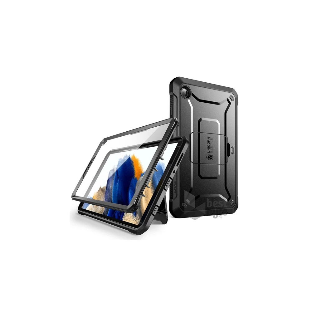 Supcase GP-153311 Galaxy Tab A9 WIFI (SM-X110) / Galaxy Tab A9 LTE (SM-X115) fekete műanyag tok