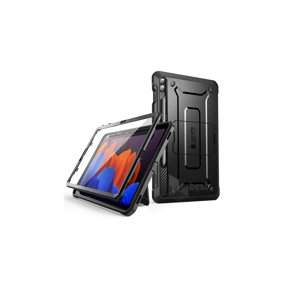 Supcase GP-155050 UNICORN BEETLE PRO Galaxy Tab S9 FE Plus LTE (SM-X616) / WIFI (SM-X610) fekete műanyag tok