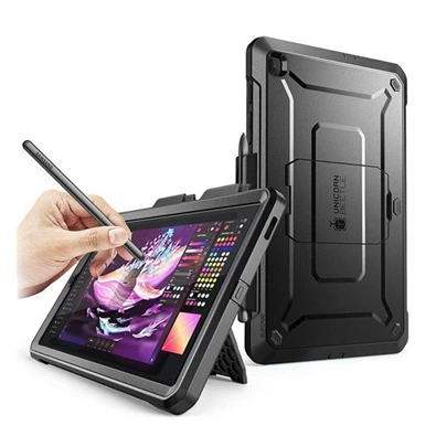 Supcase GP-98604 Galaxy Tab S6 Lite 10.4 LTE (SM-P625) 2024 / WIFI (SM-P620) 2024 fekete műanyag hátlap